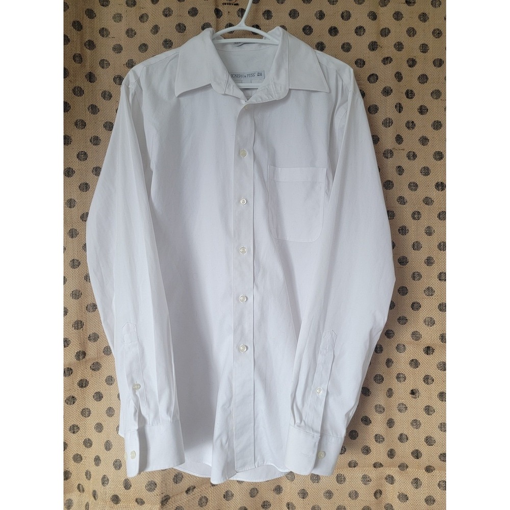 Joseph & Feiss White Men's Dress Shirt